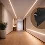 Hliníkový LED profil RECESSED 19, černý, 2m, LP319B - foto 6