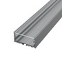Přisazené profily - Hliníkový LED profil SURFACE MAXI, stříbrný, 2m, LP122 - foto 8