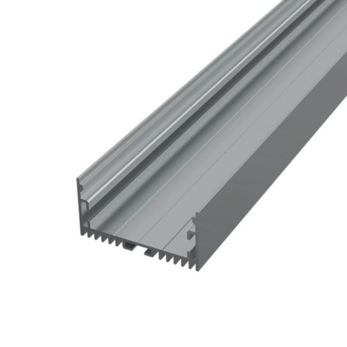 Přisazené profily - Hliníkový LED profil SURFACE MAXI, stříbrný, 2m, LP122 - foto 1