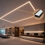 Vestavné profily - Hliníkový LED profil RECESSED MAXI, černý, 2m, LP322B - foto 3