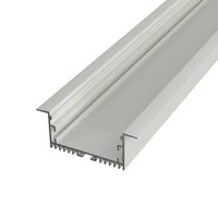 Vestavné profily - Hliníkový LED profil RECESSED MAXI, bílý, 2m, LP322W
