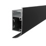Soklové (obvodové, dekorační) - Hliníkový LED profil WALL - ARC, černý, 2m, LP418B - foto 9