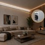 Soklové (obvodové, dekorační) - Hliníkový LED profil WALL - LINE, stříbrný, 2m, LP419 - foto 4