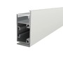 Soklové (obvodové, dekorační) - Hliníkový LED profil WALL - LINE, bílý, 2m, LP419W - foto 7