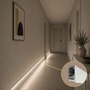 Soklové (obvodové, dekorační) - Hliníkový LED profil WALL - LINE, bílý, 2m, LP419W - foto 6