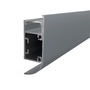 Soklové (obvodové, dekorační) - Hliníkový LED profil WALL - ARC, šedý, 2m, LP418GR - foto 9
