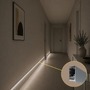 Soklové (obvodové, dekorační) - Hliníkový LED profil WALL - LINE, šedý, 2m, LP419GR - foto 6