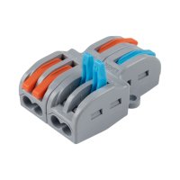 Svorkovnice a WAGO svorky - WAGO svorka 450V/32A, 6*0.08-2.5mm2, 18-12AWG, OP6508