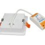 Vestavné svítidla - 9W LED čtvercové svítidlo downlight RGB+CCT, RF 2.4GHz, FUT064, Mi-Light - foto 5