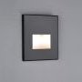 Vestavná bodová svítidla - LED vestavné svítidlo EDGE QUADRO, čené, 2700K, 50lm, CRI>80, 1,2W, 230V, IP20 - foto 4