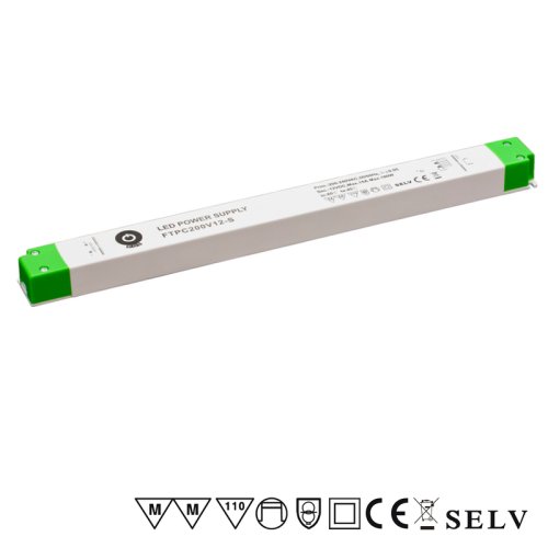 Napájecí zdroje 12V - 182W Nábytkový napájecí zdroj SLIM, FTPC200V12-S, 12V, 15A, IP20 - foto 1