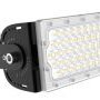 Přisazené reflektory - LED reflektor Lumileds, MW, 75W,10500lm, 140lm/W, IP65, Černý, 6500K - foto 3