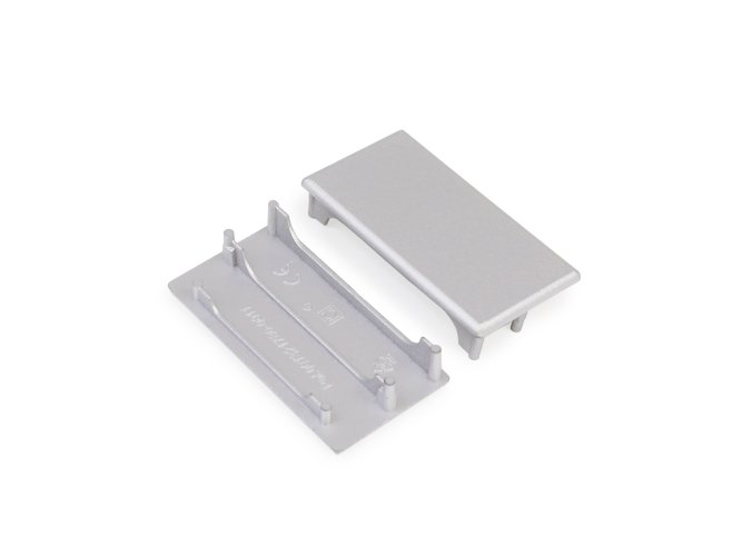 Difuzory a koncovky - Koncovka profilu LOWI stříbrná, 93070040 - foto 1