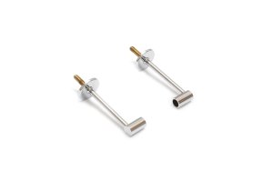 Úchyty, spojky, závěsný materiál - Dvojitý držák PEN8 se závitem 100mm, 86330003