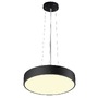 Kruhová - LA 1007298 MEDO® PRO 40 nástěnné a stropní nástavbové svítidlo, kulaté, 3000/4000K, 19W, fáze, 110°, černá - BIG WHITE (SLV) - foto 8