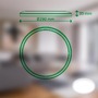 Kruhová - BRILO 7546016 Tava A LED stropní svítidlo, třída A, přímé a nepřímé osvětlení, 50.000h, kruhové 29 cm, bílé - BRILO - foto 8