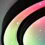 Kruhová - P 70544 LED stropní svítidlo Rainbow efekt duhy RGBW 230V 22W černá/bílá - PAULMANN - foto 8