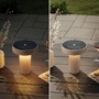 Na stůl - BRI 7691011 POGA LED solární + dobíjecí stolní lampa béžová 1W 150lm 3000K stmívatelná - BRILONER - foto 8