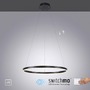 Kruhová - LD 15394-13 RITUS LED závěsné svítidlo antracit, kruhové, pr.60cm, stmívatelné, Switchmo, teplá bílá krokově stmívatelné 3000K - LEUCHTEN DIREKT / JUST LIGHT - foto 8