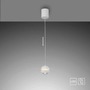 Subtilní - LD 14990-16 Kolekce Schöner Wohnen LED závěsné svítidlo LINI, bílá, Comfort Lift, 3000K - JUST LIGHT - foto 8