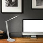 Stolní lampy pracovní - BRILO 7414-014 CCT-LED stolní lampa na psací stůl, 83 cm, 12 W, 680 lm, stříbrná - BRILO - foto 8