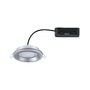 Koupelnová - P 92249 LED vestavné svítidlo Sormus samostatné svítidlo IP65 kruhové 100mm 4,8W / 1,5W / 230V 3000K matný chrom - PAULMANN - foto 8