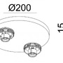 Bodová - IMPR 348272 Deko-Light stropní přisazené svítidlo Can Tilt kulaté základna, 2x 7,5 W GU10, bílá - foto 8