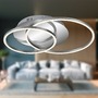 Kruhová - BRILO 3228018 LED stropní svítidlo, 51,5 cm, 4100 LM, 36 W, hliník-chrom (starý kód: BRILO 3228-018) - BRILO - foto 8