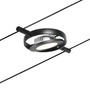 Sady - P 94418 LED lankový systém RoaMac základní sada 5x4,5W 3000K 230/12V černá mat/chrom - PAULMANN - foto 8