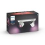 Bodová - PH 8720169318076 Hue 50622/31/P7 Hue WACA Argenta bodové LED svítidlo GU10 2x5,7W 350lm 2000-6500K RGB IP20 bílá - PHILIPS - foto 8