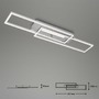 Hranatá - BRILO 3546018 LED stropní svítidlo, 82,7 cm, 40 W, 4400 lm, hliník (starý kód: BRILO 3546-018) - BRILO - foto 8