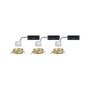Kruhová - P 92436 LED vestavné svítidlo Nova Coin kruhové 84mm 50° RGBW+ 3x6W 230V zlatá mat hliník - PAULMANN - foto 8