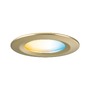 Koupelnová - P 92445 LED vestavné svítidlo Nova Coin IP44 kruhové 78mm měnitelná bílá 3x6W 230V zlatá mat hliník - PAULMANN - foto 8