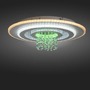 Kruhová - LD 14518-16 LED stropní svítidlo TOLAGO, bílá, s tunelovým efektem a křišťálem, RGB/3000-6500K - JUST LIGHT - foto 8