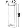 Sloupková - NV 9195061 Venkovní sloupkové svítidlo VOLVER černý litý hliník akrylový difuzor LED 7W 3000K 220-240V 150st. IP54 - NOVA LUCE - foto 8