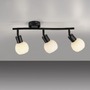 Bodová - LD 12152-18 LOKI LED stropní svítidlo černé 3 ramenné otočné spoty opálové sklo 3000K - JUST LIGHT - foto 8