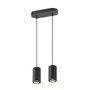Vícečetná - LA 1006433 ASTO TUBE závěsné svítidlo, GU10, délka závěsu 250 cm, max. 2x 10 W, černá - BIG WHITE (SLV) - foto 8