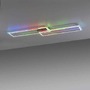 Hranatá - LD 14635-55 FELIX60 LED stropní svítidlo 72x210cm, stříbrná barva, RGB Rainbow, stmívatelné, CCT RGB+2700-5000K - LEUCHTEN DIREKT / JUST LIGHT - foto 8