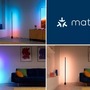Stojací lampy - PH 8719514865273 WiZ Floor LED stojací lampa, 2700-5500K, 1,4m, nastavitelná barva světla, černá, RGB - PHILIPS - foto 8