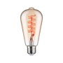E27 - P 29158 Filament 230V Smart Home Zigbee 3.0 LED žárovka ST64 E27 6,3W RGBW+ stmívatelné zlatá - PAULMANN - foto 8