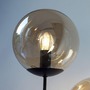 Vícečetná - LD 14702-18 NYMÖLLA Stropní svítidlo, černá, skleněné koule, jednoduchý design, 5ti ramenné - LEUCHTEN DIREKT / JUST LIGHT - foto 8
