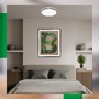 Kruhová - BRILO 3836015 Pulap A LED stropní svítidlo, energetická třída A, přímé a nepřímé osvětlení, černá - BRILO - foto 8