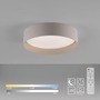 Kruhová - LD 14593-39 Kolekce Schöner Wohnen LED stropní svítidlo TAVOLI písková barva, stmívatelné, dálkový ovladač, 2700-6500K - JUST LIGHT - foto 8