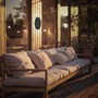 Koupelnová - BRILO 3806015 Aurora LED nástěnné svítidlo nabíjecí, IP54, stmívatelné, dotykový vypínač, černé - BRILO - foto 8