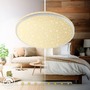 Kruhová - BRILO 3895014 Stela stropní svítidlo pr.33 cm - 22W, 2400lm, LED, stmívatelné, CCT, dálkový ovladač, matný chrom - BRILO - foto 8