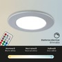 Kruhová - BRI 7035034 RGB-CCT LED vestavná svítidla sada, pr.9,2 cm, 3x LED, 4,8 W, 450 lm, matný chrom (starý kód: BRI 7035-034) - BRILONER - foto 8