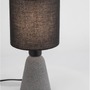 Stolní lampy dekorační - NV 9577161 Stolní lampa ZERO šedý beton a černé stínidlo E14 1x5W 230V IP20 bez žárovky - NOVA LUCE - foto 8
