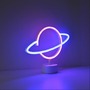 Stolní lampy dekorační - LD 85029-70 NEON-SATUR LED stolní lampa dekorační vícebarevný motiv na baterie s vypínačem - LEUCHTEN DIREKT / JUST LIGHT - foto 8