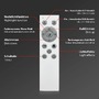 Kruhová - BRILO 7396-014 CCT svítidlo LED panel, RGB centrální světlo, pr. 45 cm, 24 W, 2400 lm, stříbrná - BRILO - foto 8