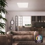 Hranatá - BRILO 7382-016 Hvězdné nebe CCT svítidlo LED panel, 45cm, 24 W, 2500 lm, bílé - BRILO - foto 8